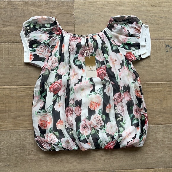 NWT Floral Top - Picture 5 of 6